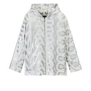 🆕 Marc Jacobs Monogram Zip Hoodie Sz M/L